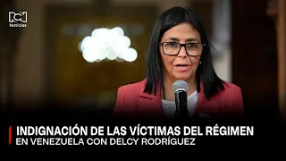 Delcy Rodríguez calls for reform of the anti-hate law: regime victims speak out