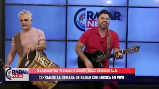 RADAR NEA CRISTIAN QUINTANA, "EL CHANGO DE GÜEMES" EN LA PEÑA DE LOS SALTEÑOS