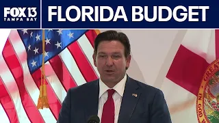 Florida budget signed by DeSantis, reduced state spending