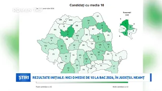 Rezultate inițiale: nici o medie de 10 la BAC 2026, în județul Neamț