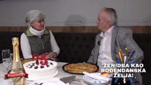 PROVODADŽIJA - Mladozenja za svoj rodjendan odlucio da se zeni - Torta, pica i sampanjac!