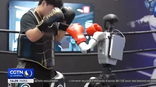 The World's First Fully Autonomous Humanoid Robot Fight