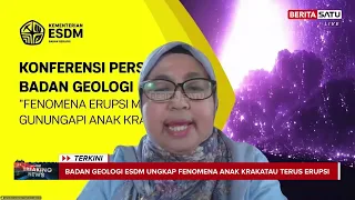 Bahaya Erupsi Anak Krakatau: Waspada Material Pijar dan Gas #breakingnews