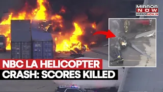 LA Helicopter Crash: 3 Killed As Chopper Goes Down At Deadly Crash Scene | Terrifying Final Moments