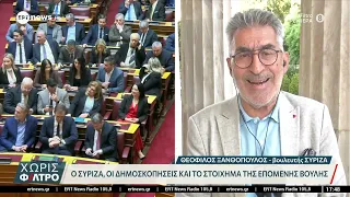 Ο βουλευτής του ΣΥΡΙΖΑ Θεόφιλος Ξανθόπουλος στο ΕΡΤnews