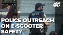 DC Police ramps up outreach efforts on e-scooter and bike safety