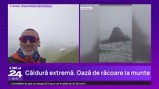 Hail carpet on Omu Peak, temperatures dropped below 0 degrees. Recommendations for tourists