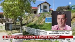 ΣΕ ΠΛΗΡΗ ΛΕΙΤΟΥΡΓΙΑ ΚΑΙ ΠΑΛΙ ΤΟ ΦΥΛΑΚΙΟ ΔΡΥΜΑΔΩΝ