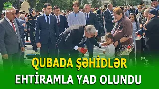 QUBADA 27 SENTYABR  ANIM GÜNÜ İLƏ BAĞLI TƏDBİR KEÇİRİLDİ