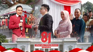 Antusias! Tamu Undangan War Tiket Antre Di Istana | Upacara Penurunan Bendera
