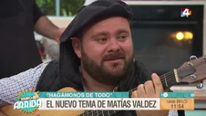 Vamo Arriba - Matías Valdez presenta su nuevo tema