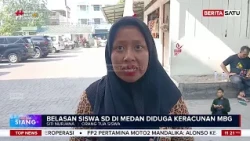 Diduga Keracunan MBG, 17 Siswa SD di Medan Dilarikan ke RS #BeritaSatuSiang