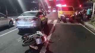Varios motociclistas lesionados en diferentes accidentes de tránsito