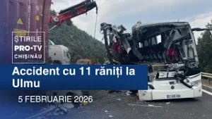 Știrile PRO TV (ORA 13:00) | ACCIDENT CU 11 RĂNIȚI LA ULMU | Moldova