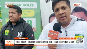 Áncash: Paul Jaimes visitó Conchucos natal