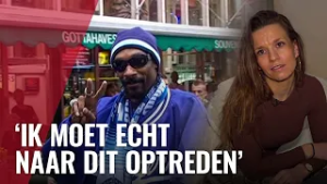 Meer dan 100.000 mensen in wachtrij Snoop Dogg