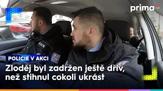 Bleskový policejní zákrok proti zloději | Policie v akci