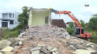 Preparing conditions to resume construction on the road project connecting Thanh Hoa City to Tho ...