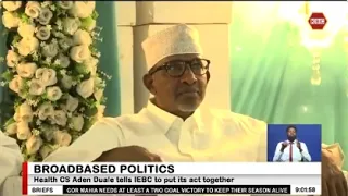 Duale tells IEBC to put its act together, warns commissioners against taking duties lightly