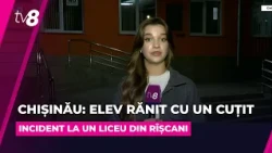 Elev rănit cu un cuțit într-o școală din Chișinău: A ajuns la spital după un conflict între colegi