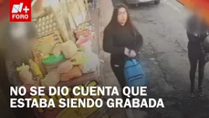 Mujer roba en puesto de tortas en Ecatepec y queda grabada