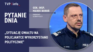 "Nie chcę straszyć, ale..." Komendant główny policji o przestępczości i SAFE | PYTANIE DNIA