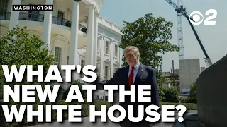 Trump talks White House improvements