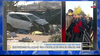 Atropello múltiple en feria libre en  Viña del Mar deja seis fallecidos