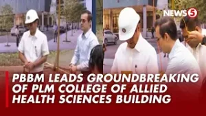 Pres. Bongbong Marcos, pinangunahan ang groundbreaking ceremony ng PLM