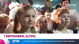 Mai mulți elevi din Kiev au început anul școlar în buncăr