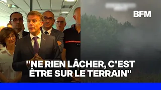 Wildfire: Emmanuel Macron calls it the "toughest situation since World War II"