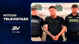 🚨Capturan en Colombia a alias Gato Negro, segundo cabecilla de Los Tiguerones | Televistazo Ecuavisa
