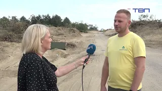 Požar u Deliblatskoj peščari ostao u granicama od prethodnog dana - TV PANČEVO