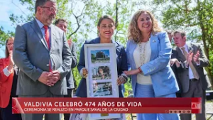 VALDIVIA CUMPLIÓ 474 AÑOS DE VIDA
