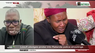 Probe into Ratanda police shootings: Panyaza Lesufi weighs in