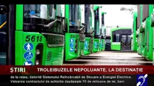 Troleibuzele autonome Yutong U12, la destinație