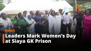 Leaders Mark Women’s Day at Siaya GK Prison, Call for Rehabilitation of Women Inmates