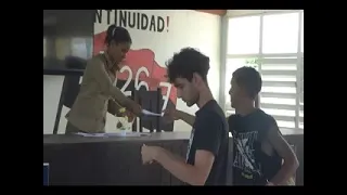 Young Men Demobilized in Cienfuegos After Completing Active Military Service
