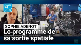 Sophie Adenot dans l’espace : quel est le programme de sa sortie spatiale ? • FRANCE 24
