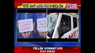 Manipur: Kangpokpi Health Workers Protest Alleged Attack on Medical Team in Kangpokpi