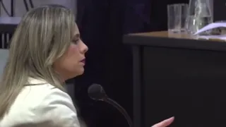 Kattya González testifies in trial against Hernán Rivas