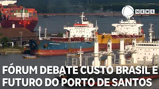 Forum debates costs and the future of the Port of Santos