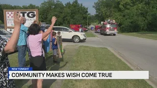 Oak Grove community helps grant terminally ill boy's wish