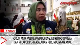 Palembang Children's Forum Encouraged to Become Innovation Pioneers and Reporters of Child Protec...