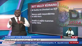 RIFT VALLEY GŨTHINGITIHIO NĨ DCP; #THANDĨCIAKIUMIA