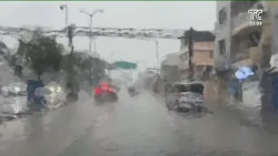 Heavy rains force suspension of in-person classes on the coast