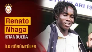 ? Yeni transferimiz Renato Nhaga’nın İstanbul’daki ilk anlarından görüntüler