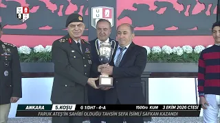 Ankara Koşu Özetleri | 3 Ekim Cumartesi