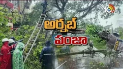 కృష్ణా జిల్లా మచిలీపట్నంలో అర్నబ్ తుఫాన్ విధ్వంసం |Cyclone Arnab causes devastation Krishna district