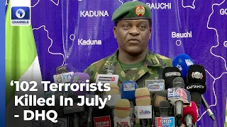 '102 Terrorists Killed', Military Lists Achievement In Fight Against Insurgency